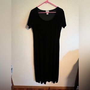 Elegant Cassini Black Women's Dress Size Large